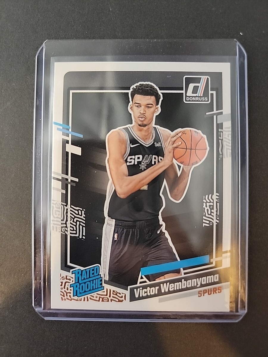 2023-24 Panini Donruss Victor Wembanyama Rated Rookie RC Base #220