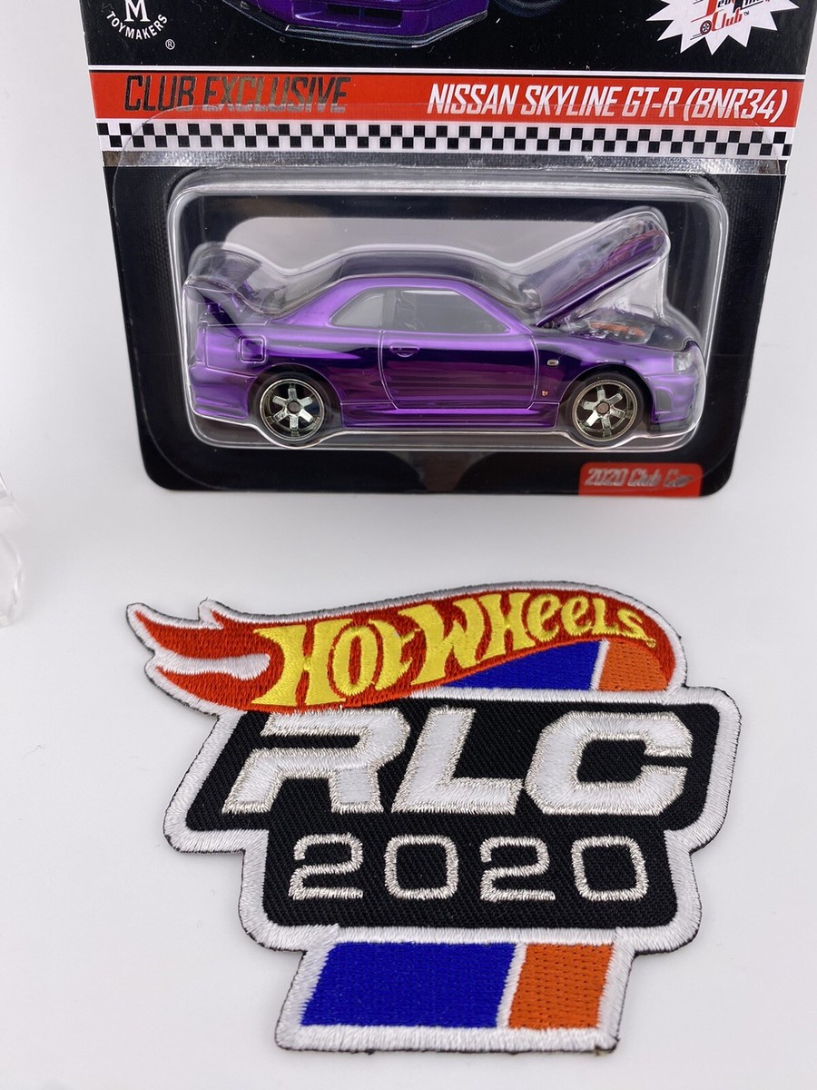 Nissan Skyline GT-R (BNR34) - Purple - Hot Wheels - RLC