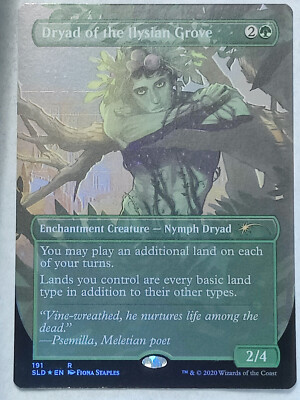 MTG Secret Lair Dryad of the Ilysian Grove #191 -SLD Fiona Staples