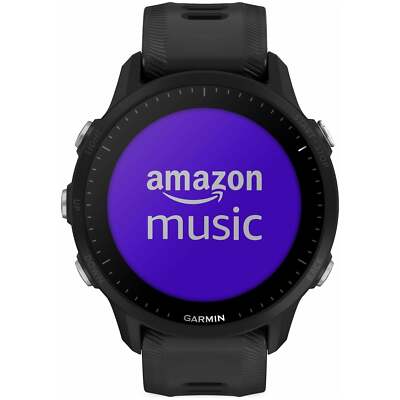 Garmin Forerunner 955 HRM With GPS Watch Black Running Mens Womens