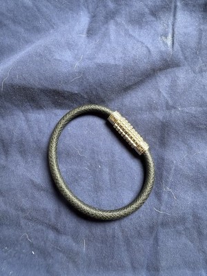 Authentic Louis Vuitton Black Damier Graphite Canvas Digit Silver