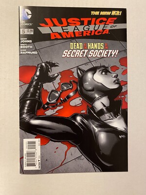 JUSTICE LEAGUE OF AMERICA #5 NM- 9.2 DEATH OF CATWOMAN JASON FABOK