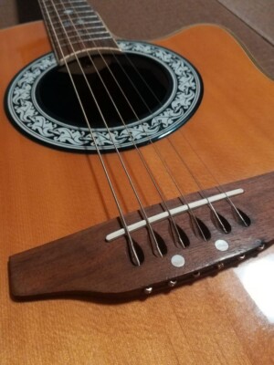 Ovation Celebrity CC157 Natural Electric Acoustic Guitar Made in