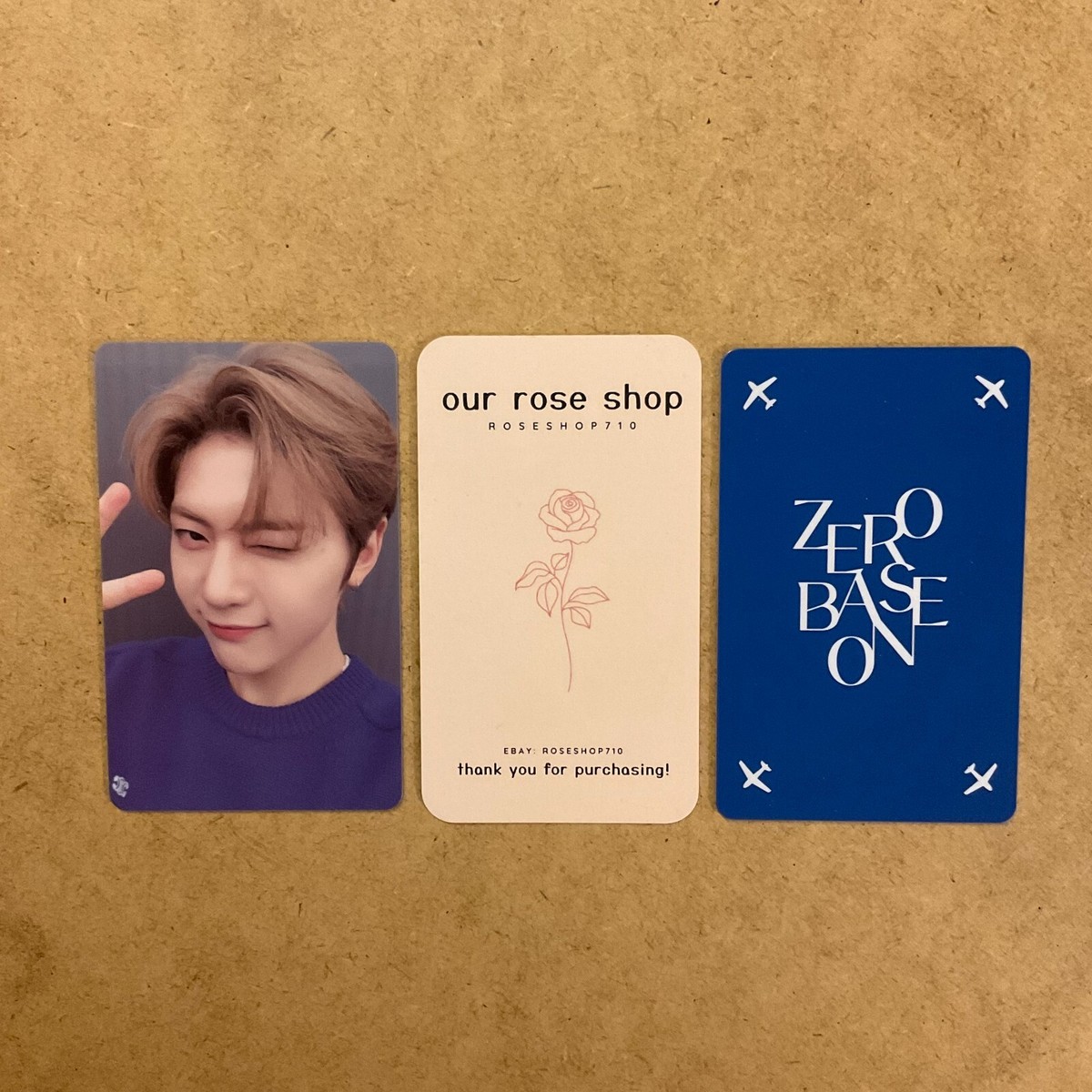 zerobaseone サイン会 九枚セット muvve トレカ