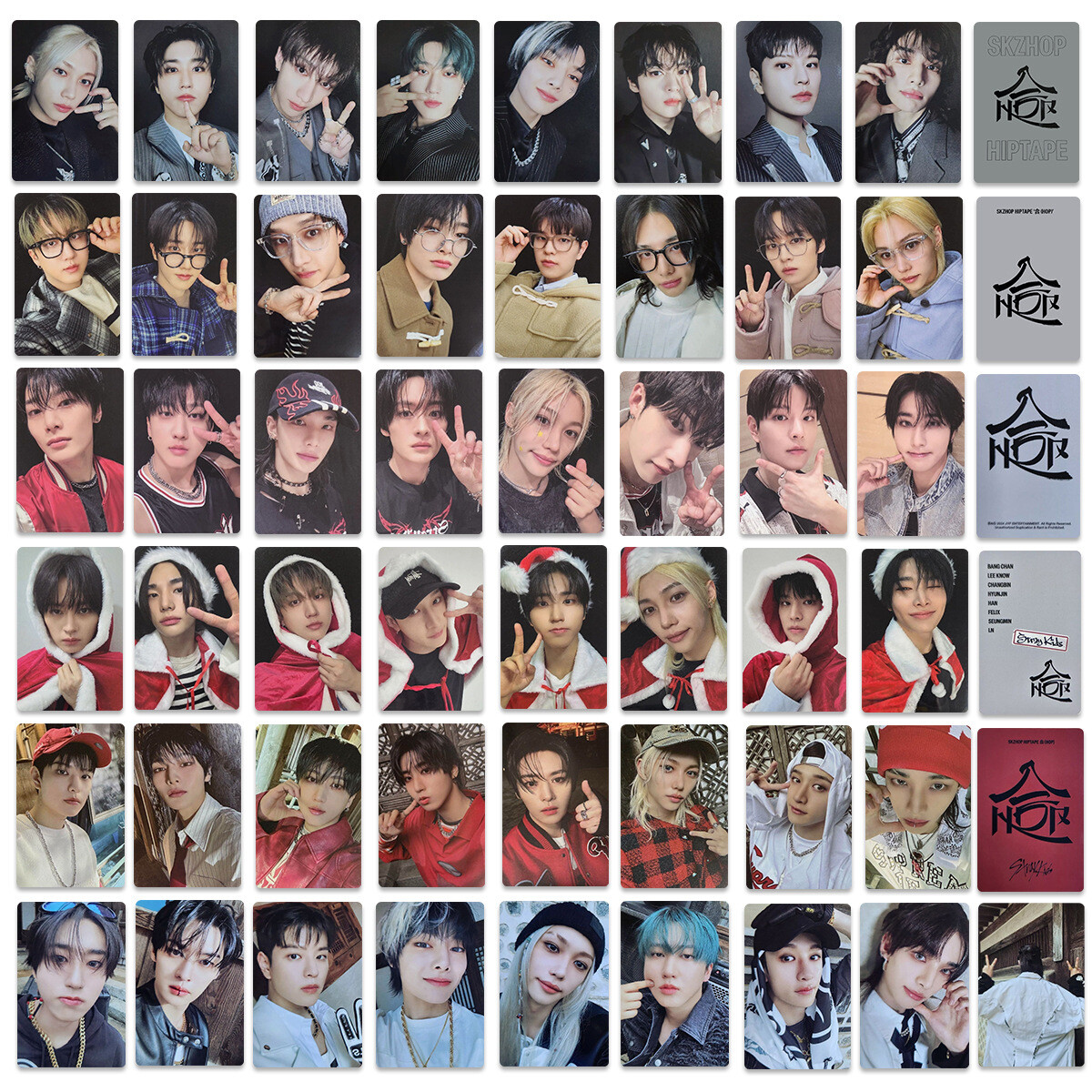 8pcs/set Kpop STRAY KIDS 合HOP SKZHOP Photocard . Photo Cards | eBay