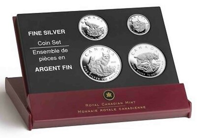 2005 Canada 4 Coin Silver Lynx Set MINT BOX & COA ONLY No Coins | eBay