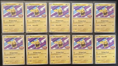 10x Pikachu Berkemeja Batik 154/SV-P Stamped Indonesia Journey