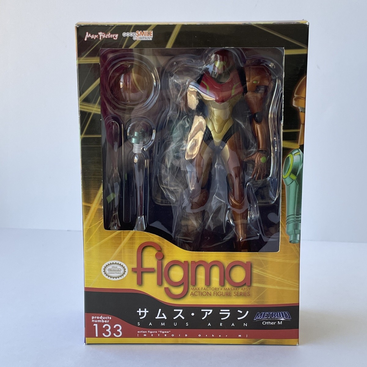 Max Factory Figma #133 Metroid: Other M - Samus Aran Action Figure