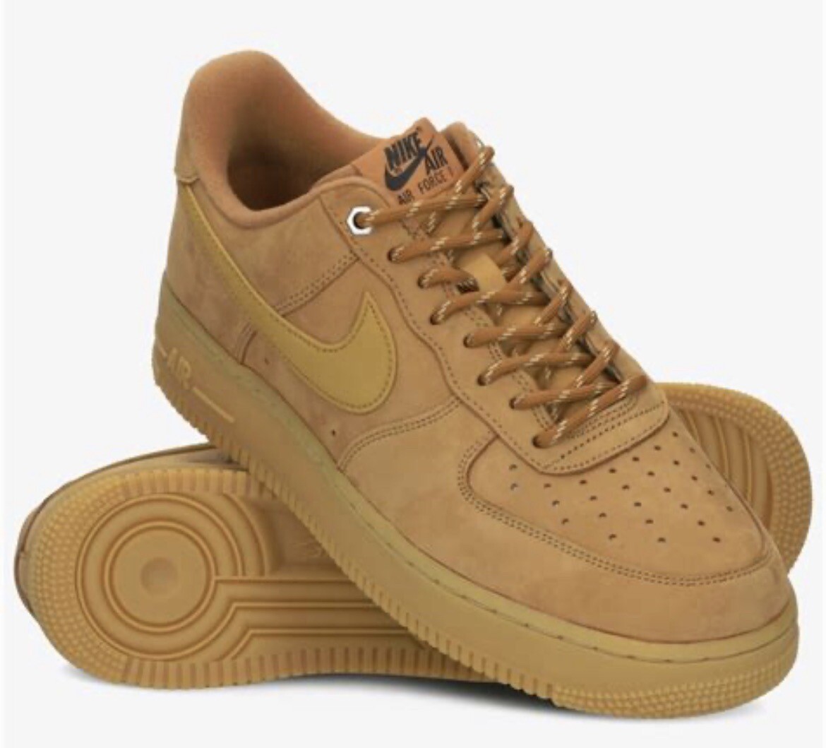 Mens Size 11.5- NIB Nike Air Force 1 Low Flax CJ9179-200 🔥fast