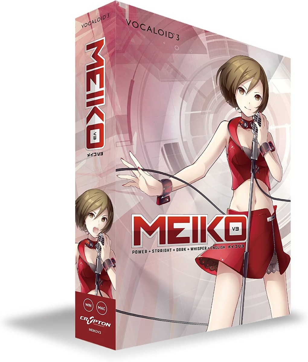 CRYPTON VOCALOID3 MEIKO V3 DVD Software Windows Mac VOCALOID 3