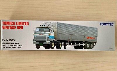 TOMICA Limited Vintage NEO LV-N167a Hino HE366 TRACTOR wing roof