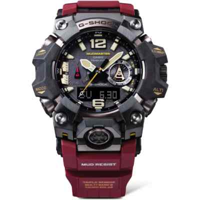 CASIO MUDMASTER G-Shock GWG-B1000-1A4 Red 200m Bluetooth | eBay