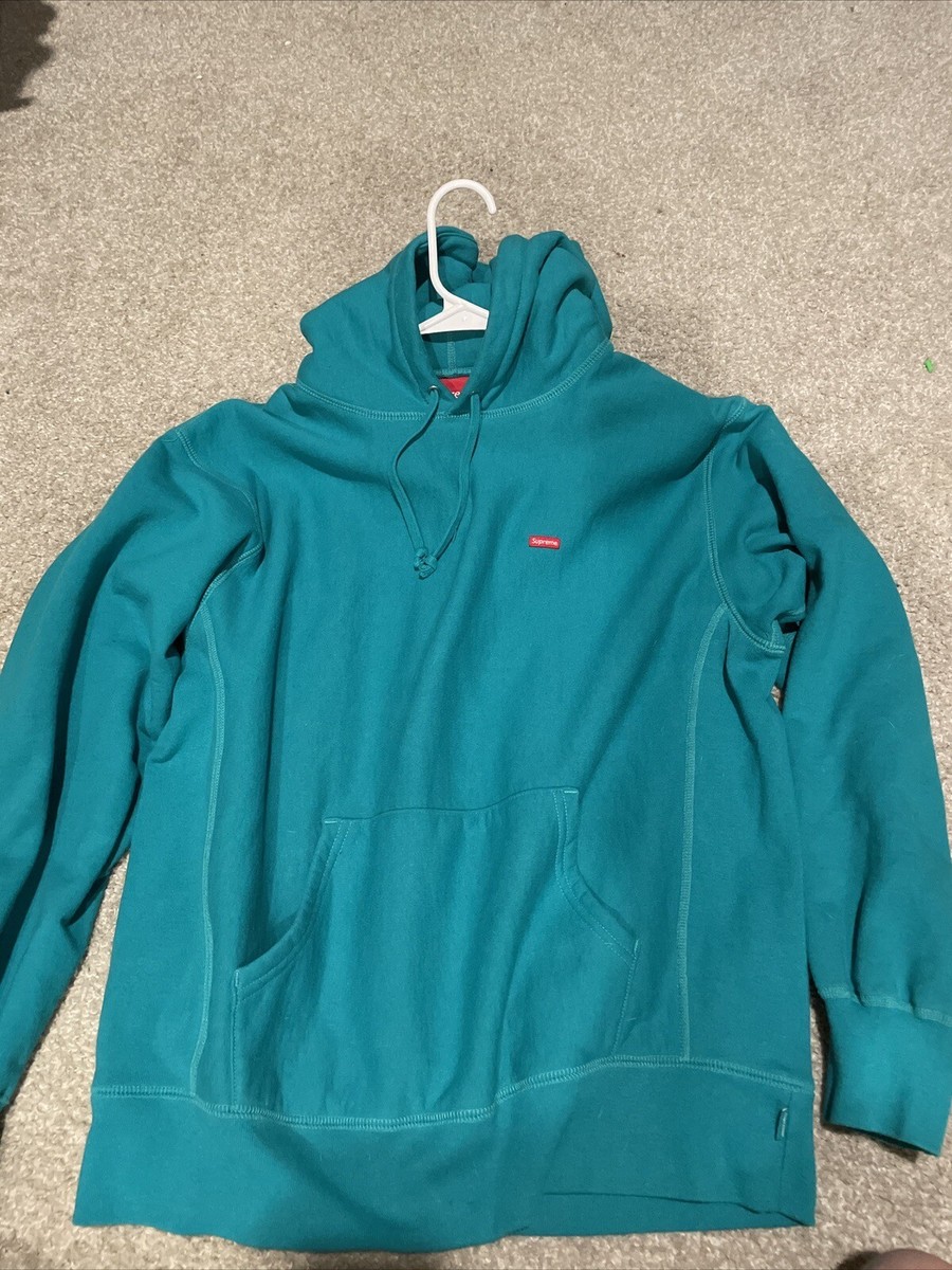 supreme small box logo hoodie medium | eBay