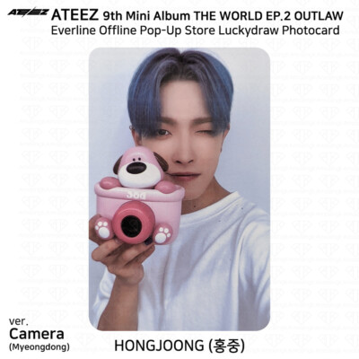 ATEEZ THE WORLD EP.2 OUTLAW Everline Offline POPUP Benefit Lucky