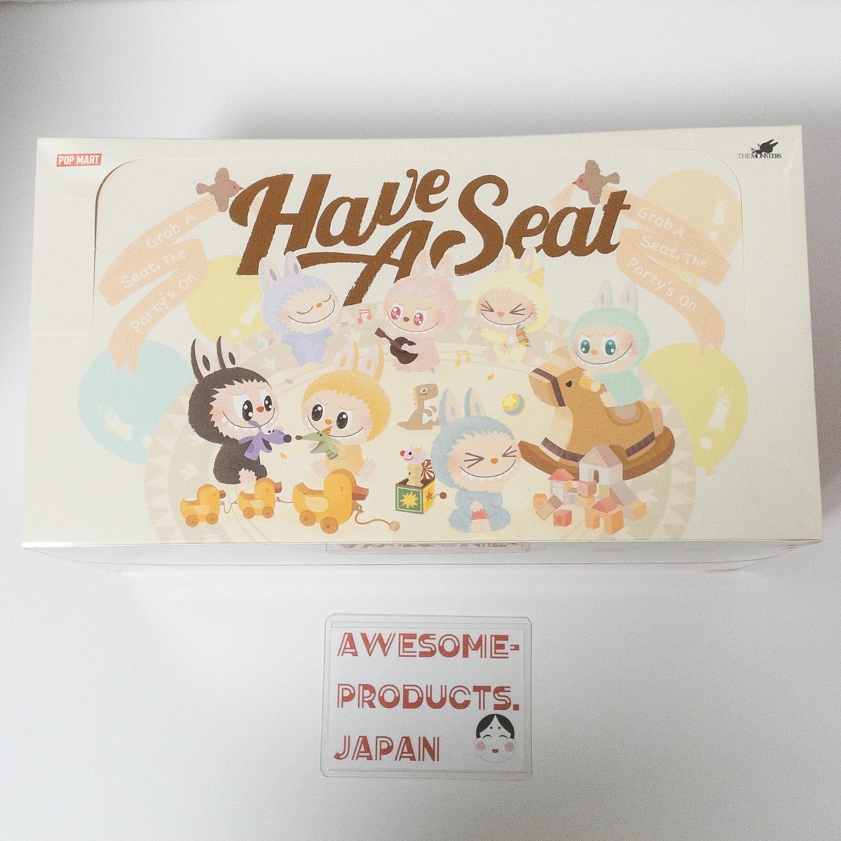 THE MONSTERS LABUBU Have a Seat Vinyl Plush Blind Box Set