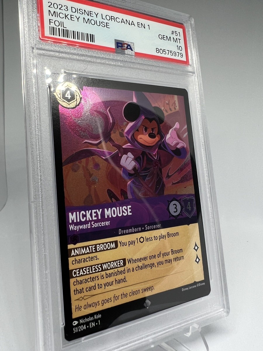 PSA 10 - Disney Lorcana Mickey Mouse 