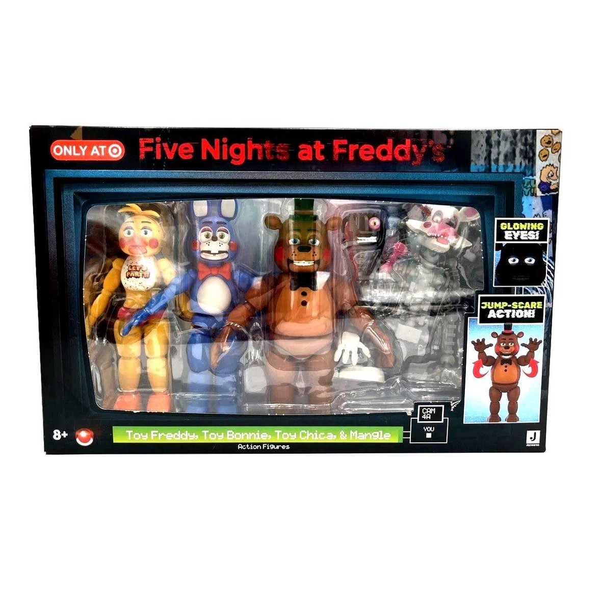 Five Nights at Freddys Jumpscare 4 Pack FNAF 2025 Jazwares | eBay