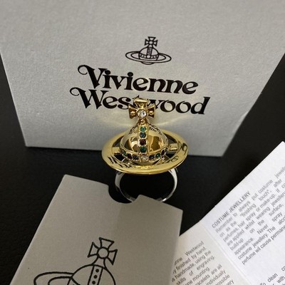Vivienne Westwood Ring Size 5.5 Old Poison Gold IN BOX | eBay