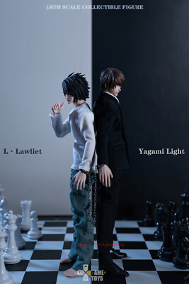 GAMETOYS 1/6 GT-007/008 L·Lawliet & Yagami Light 2 Figures DEATH