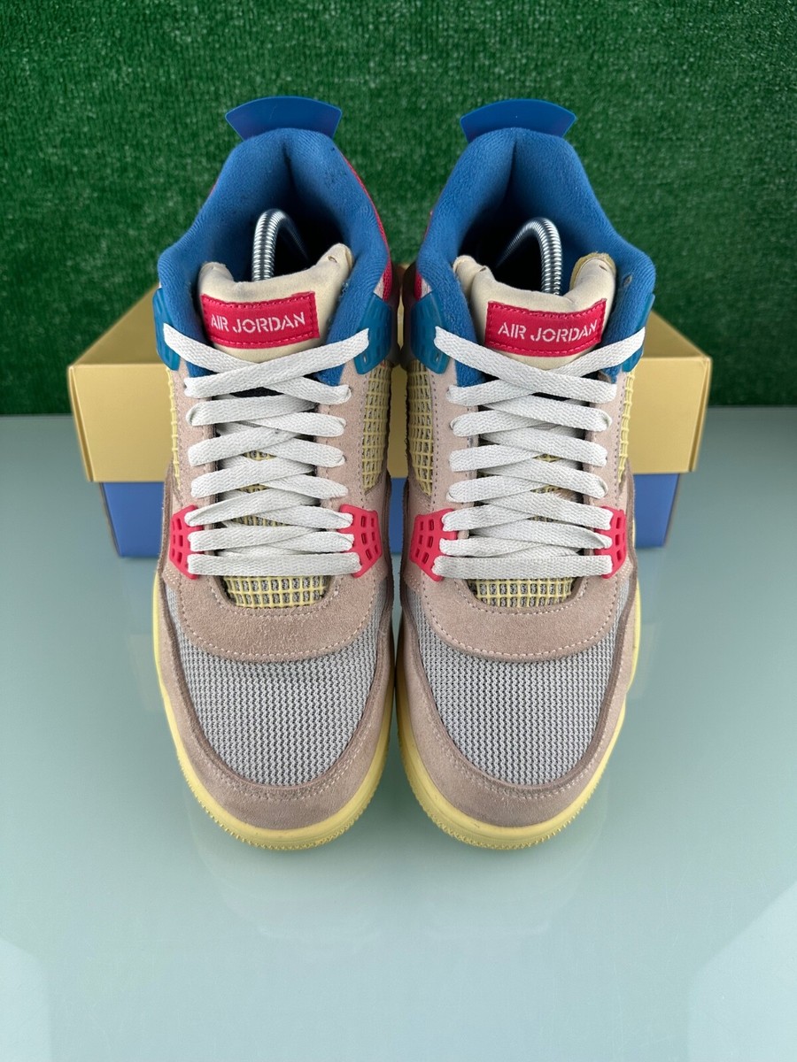 Size 10 - Jordan 4 Retro x Union LA Mid Guava Ice (CLEAN