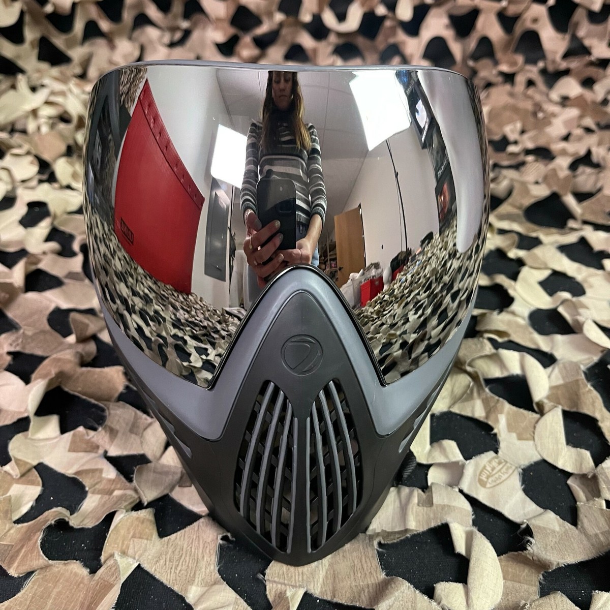 NEW Dye I4 Pro 2.0 Paintball Mask - Shadow w/ Smoke Silver Lens | eBay