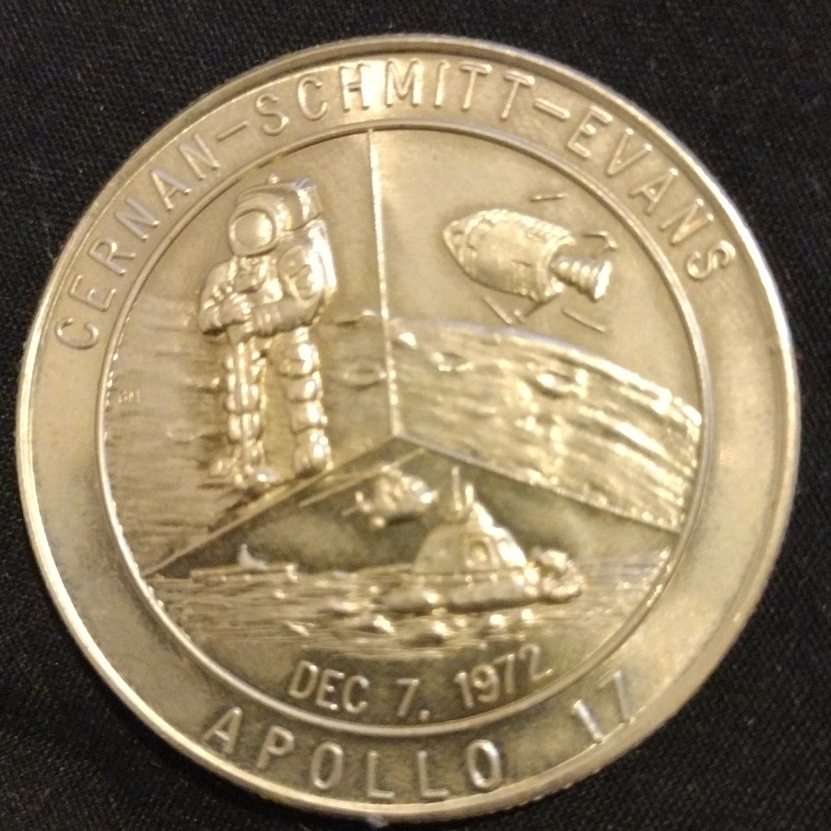 Apollo 17 Medal In Apollo Exploration Mission Collectibles for