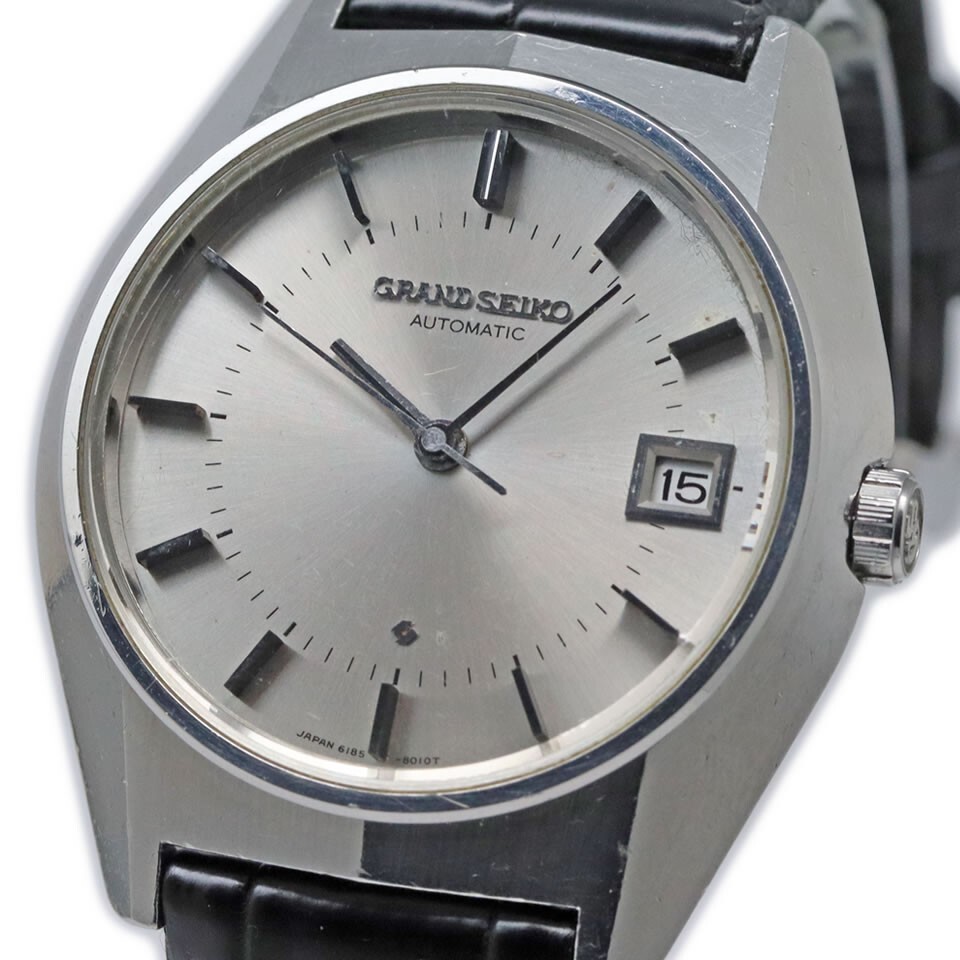 Grand Seiko V.F.A. 6185-8020 Cal.6185A Automatic Winding Silver