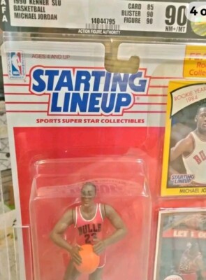 Michael Jordan 1990 Starting Lineup Action figure W/ Rookie Year