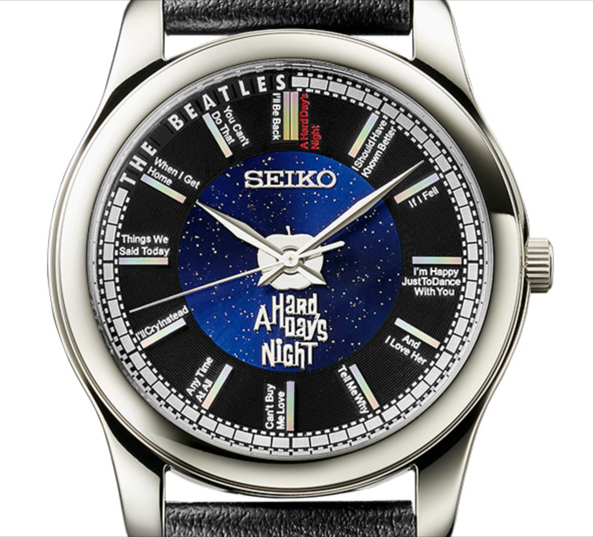 Seiko x THE BEATLES 60th Anniversary Official Watch A Hard Day's