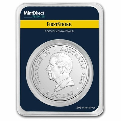 2024 AUS 1 oz Silver $1 Dolphin (MintDirect® Premier + PCGS) | eBay