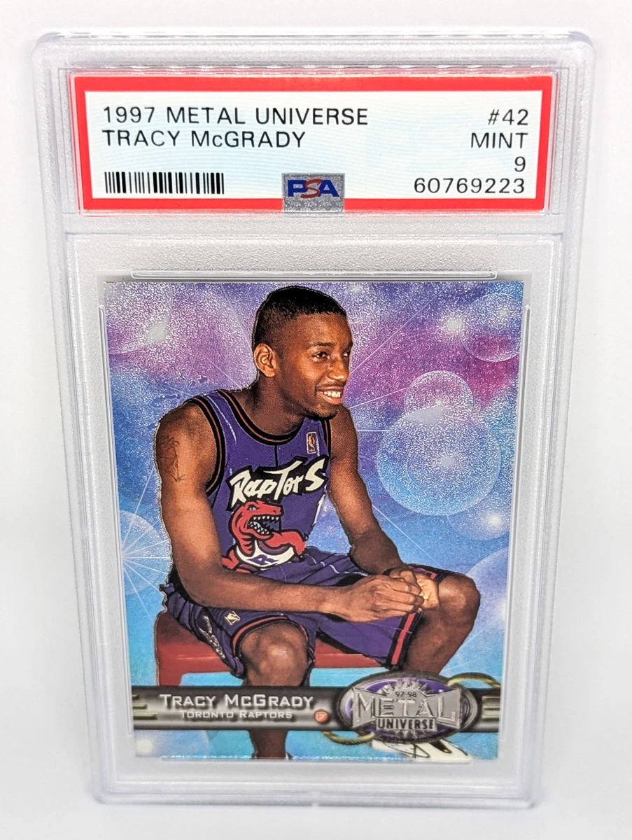 Tracy McGrady Professional Sports Authenticator (PSA) Basketball