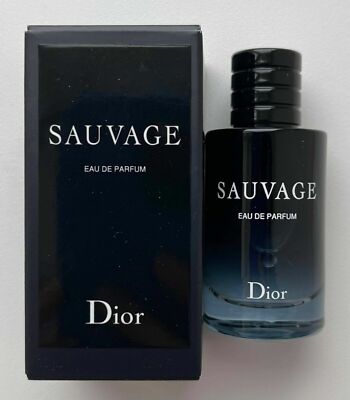 DIOR SAUVAGE Eau De Parfum 10 ml MINI SPLASH DABBER BOTTLE NEW In