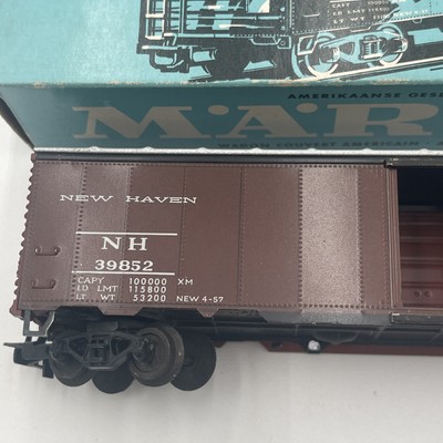 Marklin 4573 HO New York New Haven and Hartford Railroad Box Car