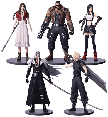 Final Fantasy VII Remake Trading Arts Complete set of 5 FF7 FF 7
