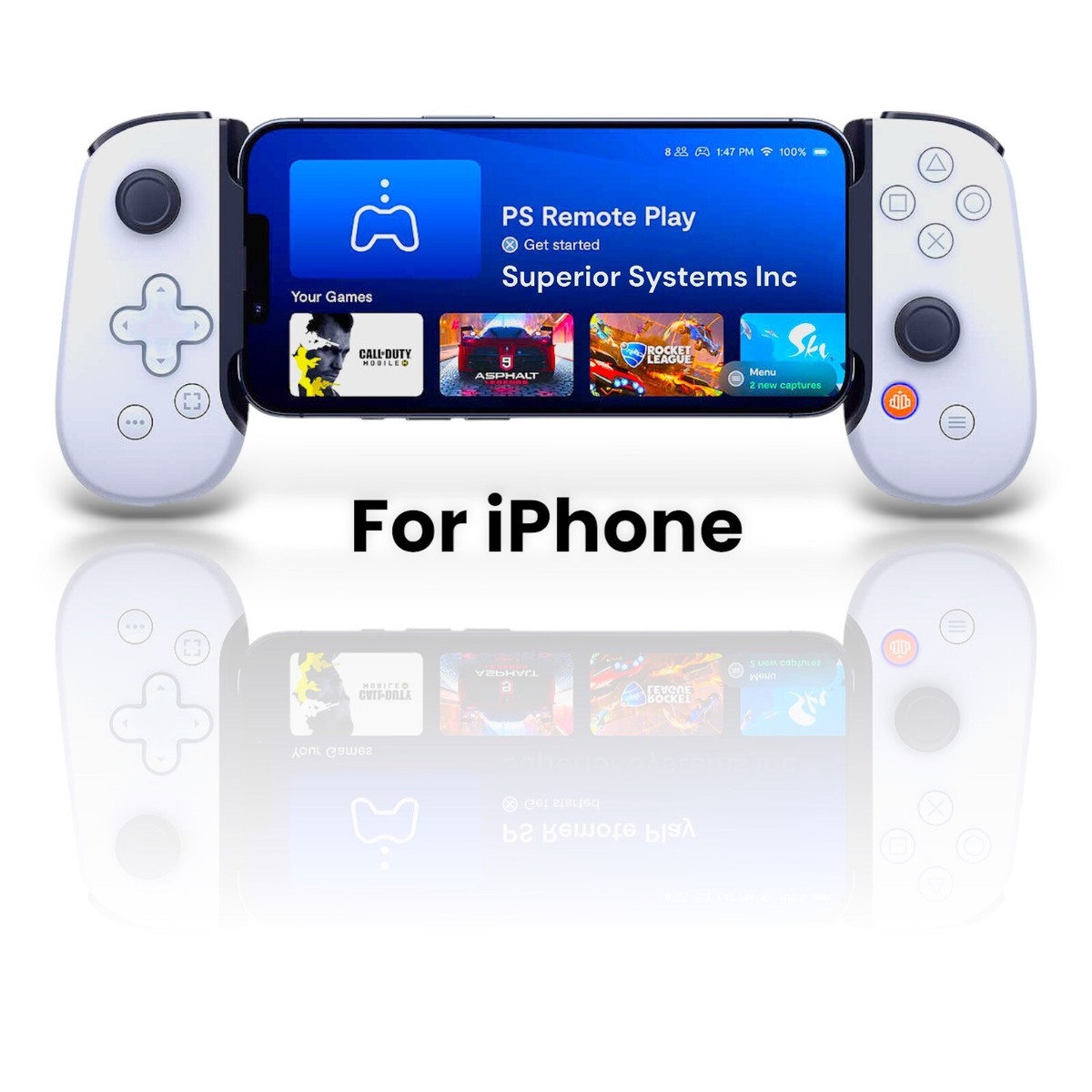 PlayStation Backbone Lightning Edition Mobile Gaming Controller