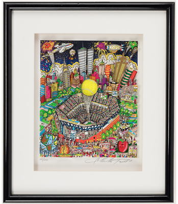 Charles Fazzino Signed Limited Edition Arthur Ashe Stadium Art