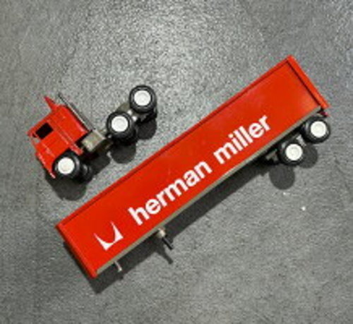 Herman Miller Eames WINROSS Initial Logo Trailer Truck Aluminum