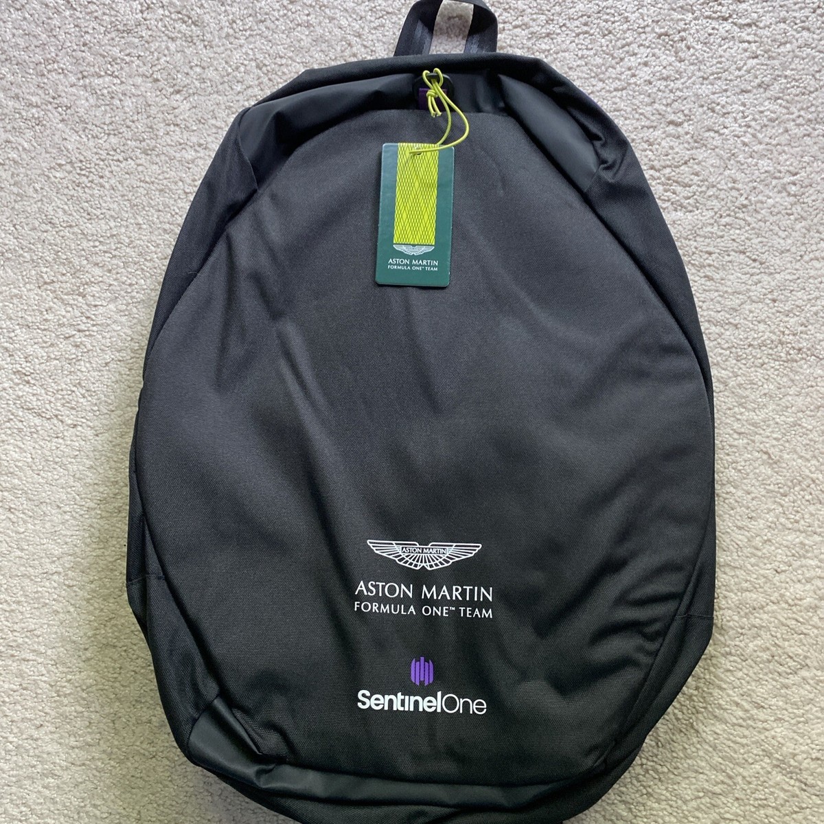 Aston Martin F1 Formula One Racing Backpack Pelmark Rucksack