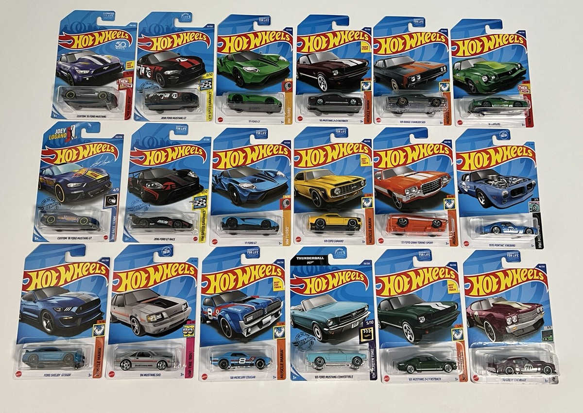 New Hot Wheels - Mix Different Cars lot of 18 FREE SHIPPING MEGA