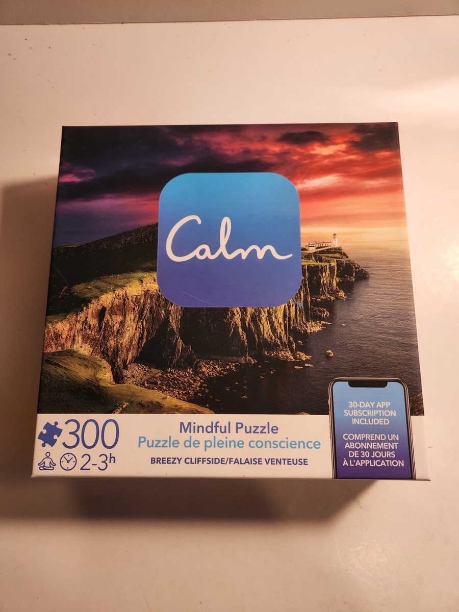 Calm Mindful 300 Piece Jigsaw Puzzles Lot Breezy Cliffside | eBay