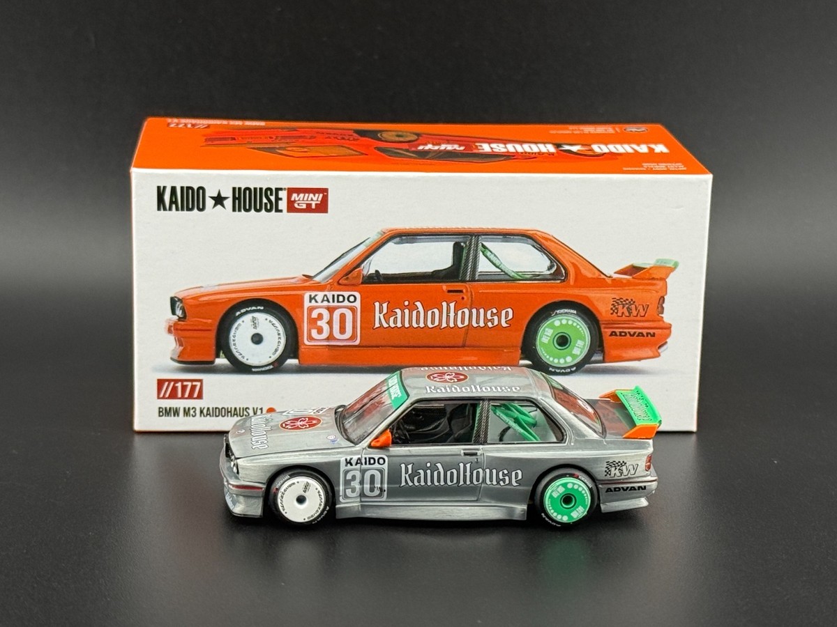 Kaido House x Mini GT BMW M3 KAIDOHAUS V1 Orange #177 1/64 CHASE