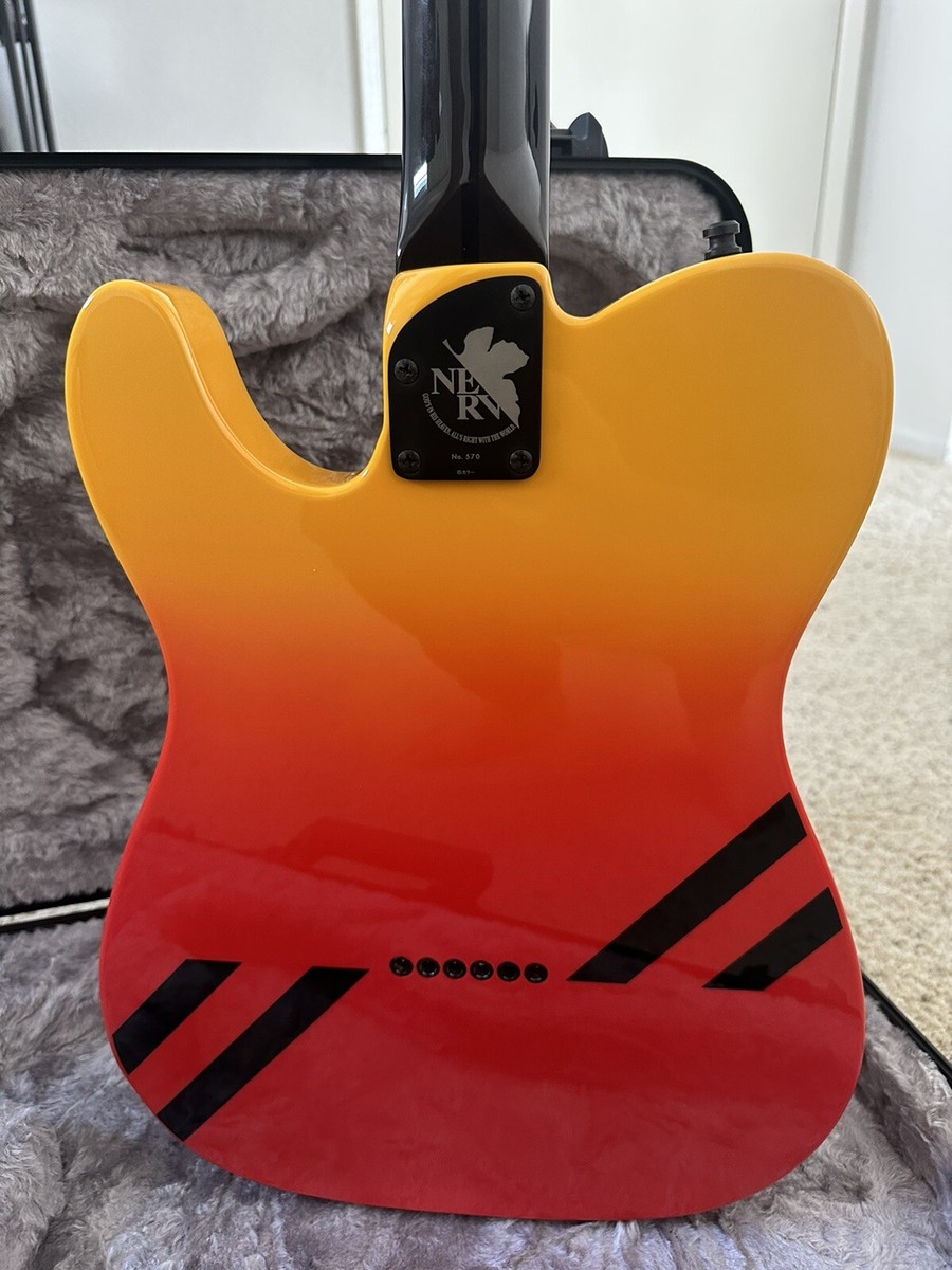 Fender Asuka Red Evangelion Telecaster MIJ ULTRA RARE Mint
