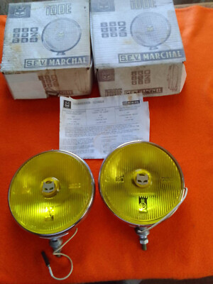 Marchal 880 chrom Nebelscheinwerfer Oldtimer | eBay