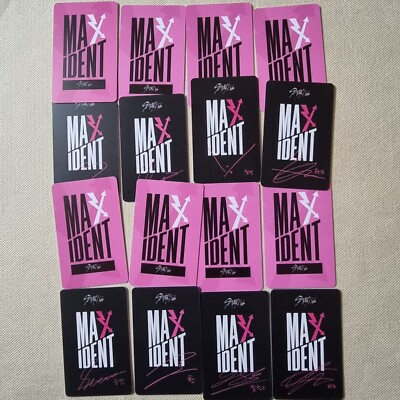 STRAY KIDS MAXIDENT Soundwave Lucky Draw 2ea Photocard Set Seoul