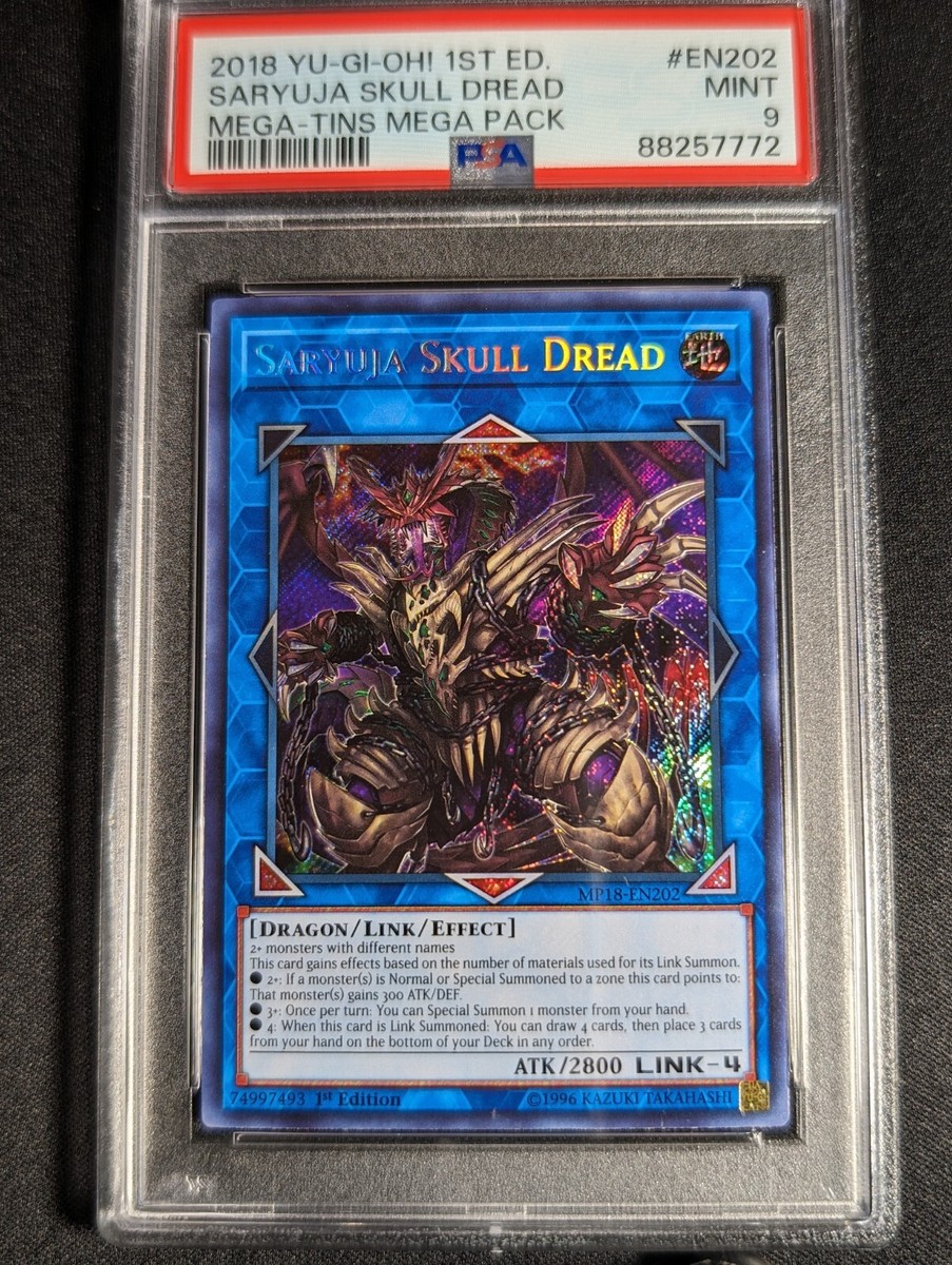 Yugioh - Saryuja Skull Dread MP18-EN202 1st Edition Secret Rare