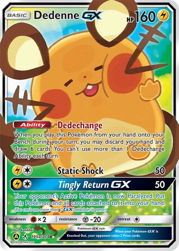 EX/NM Pokemon Cards Dedenne-GX 048/173 RR Japanese | eBay