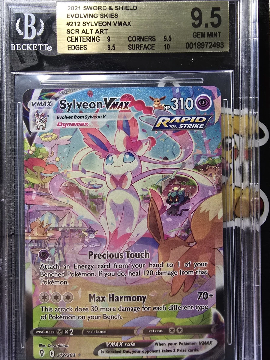 Pokémon TCG Beckett Grading Services (BGS) 9.5 Graded Secret Rare