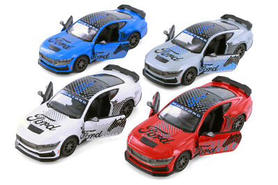 BOX OF 12 2024 FORD MUSTANG DARK HORSE LIVERY EDITION 1/38 DIECAST