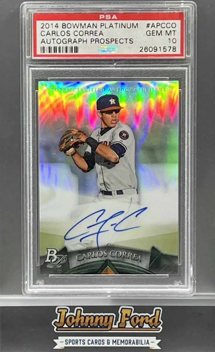 Bowman Carlos Correa Baseball Sports Trading Cards & Accessories