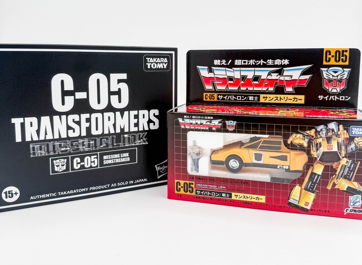 Transformers G1 - Takara Tomy Missing Link - C-05 Sunstreaker